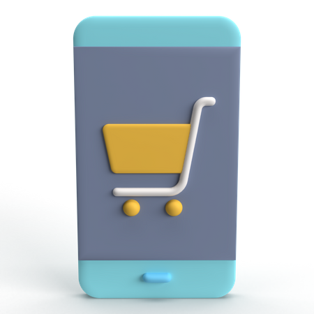 Shopping Cart  3D Icon