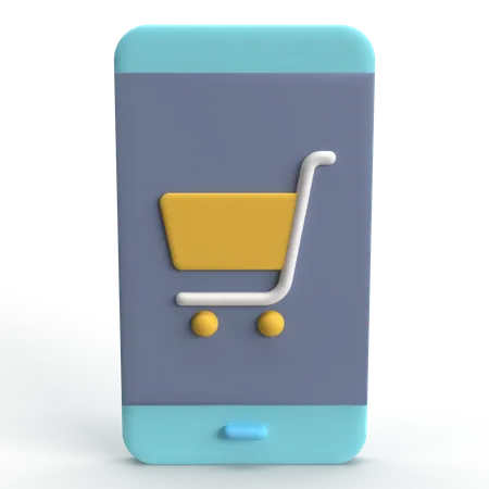 Shopping Cart  3D Icon