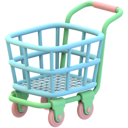 Shopping Cart  3D Icon