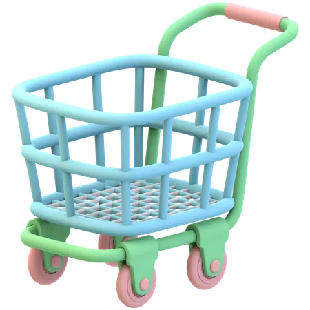 Shopping Cart  3D Icon