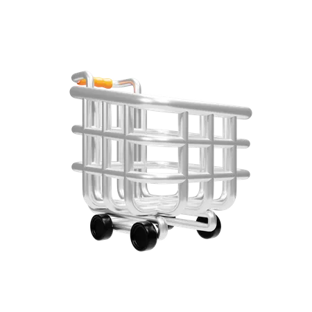 Shopping Cart  3D Icon