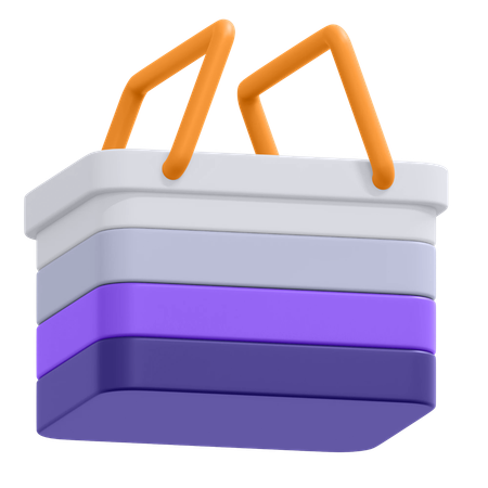 Shopping Cart  3D Icon