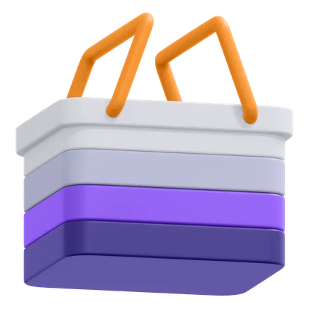 Shopping Cart  3D Icon