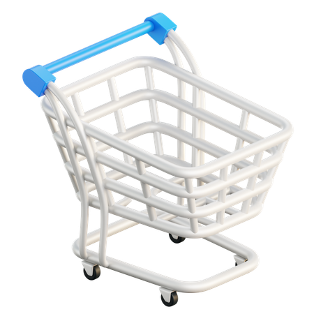 Shopping Cart  3D Icon