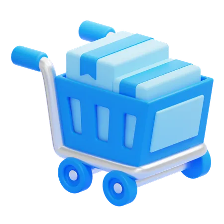 Shopping Cart  3D Icon