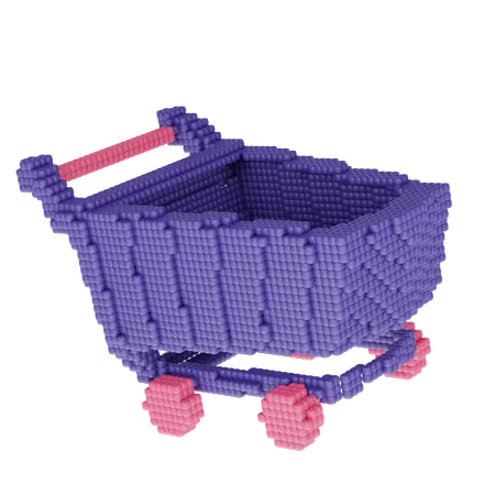 Shopping Cart  3D Icon