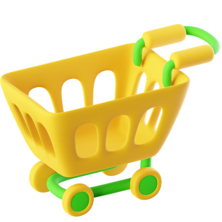 Shopping Cart  3D Icon