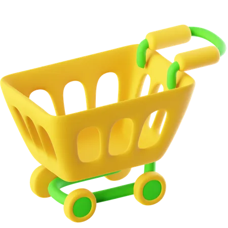 Shopping Cart  3D Icon