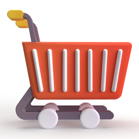 Shopping Cart  3D Icon