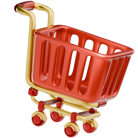 Shopping Cart  3D Icon