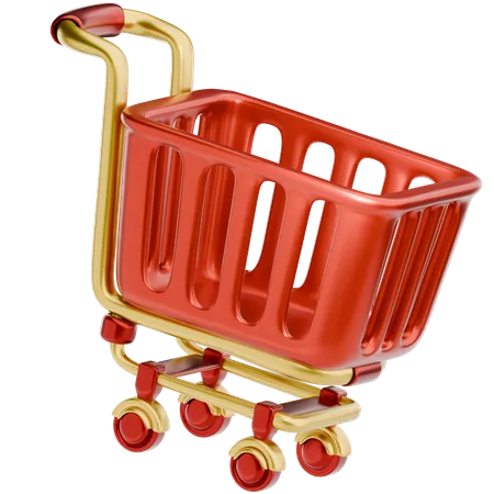 Shopping Cart  3D Icon