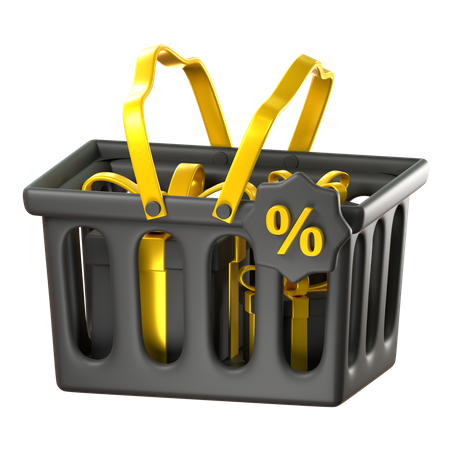 Shopping Cart  3D Icon