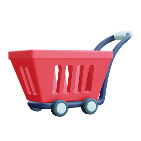 Shopping Cart  3D Icon