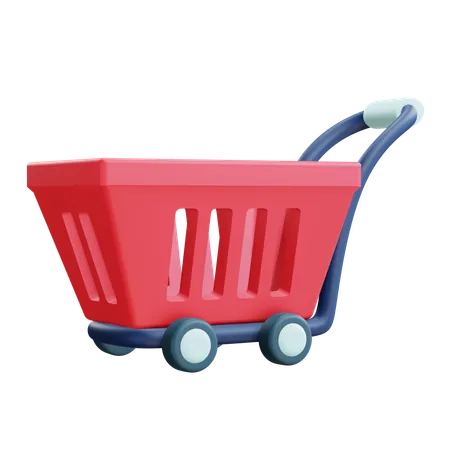 Shopping Cart  3D Icon