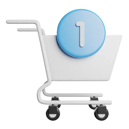 Shopping Cart  3D Icon