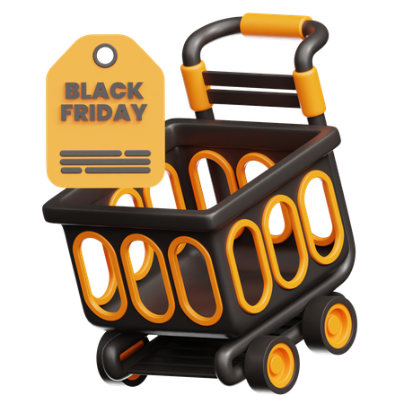 Shopping Cart  3D Icon