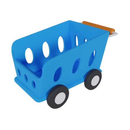 Shopping cart  3D Icon