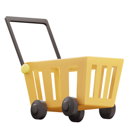 Shopping Cart  3D Icon