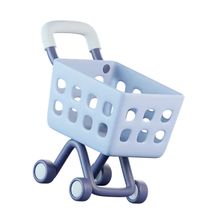 Shopping Cart  3D Icon