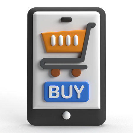 Shopping Cart  3D Icon