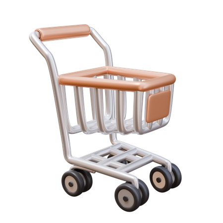 Shopping Cart  3D Icon