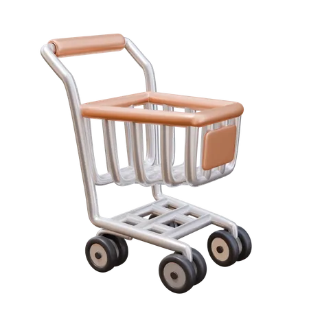 Shopping Cart  3D Icon