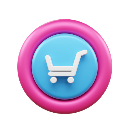 Shopping Cart  3D Icon