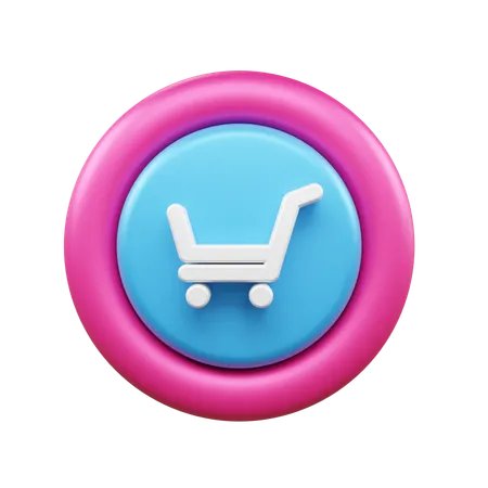 Shopping Cart  3D Icon