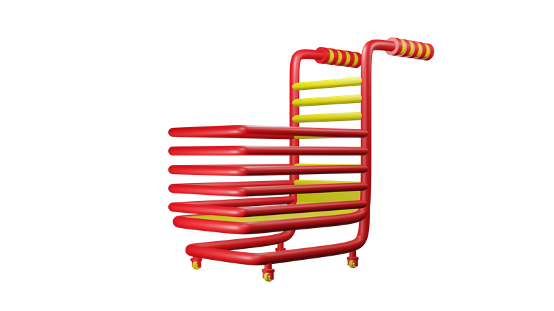 Shopping Cart  3D Icon