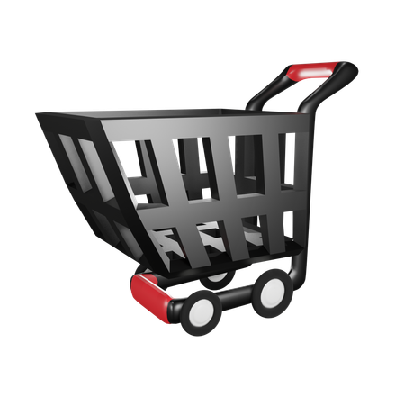 Shopping Cart  3D Icon
