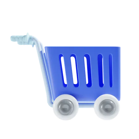 Shopping Cart  3D Icon