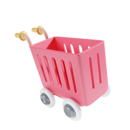 Shopping Cart  3D Icon