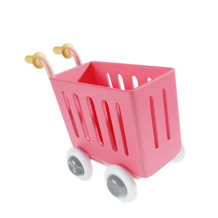 Shopping Cart  3D Icon