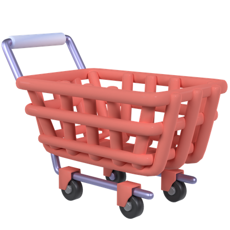 Shopping cart  3D Icon