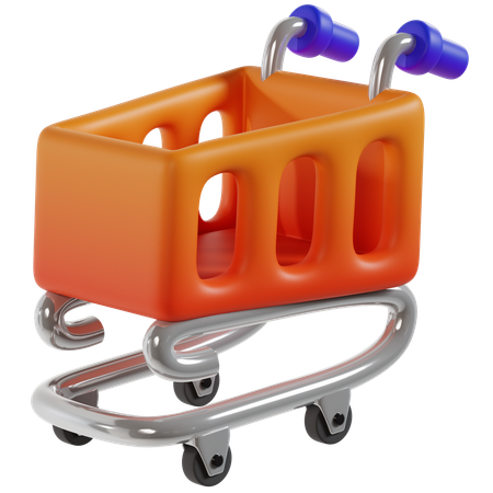 Shopping Cart  3D Icon