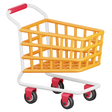 Shopping Cart  3D Icon