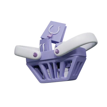 Shopping Cart  3D Icon