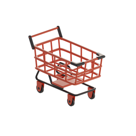 Shopping Cart  3D Icon