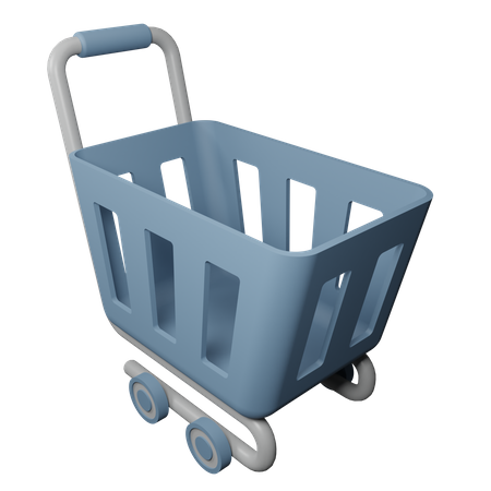 Shopping Cart  3D Icon