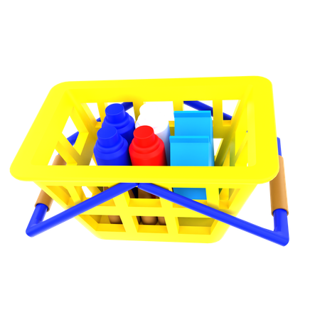 Shopping cart  3D Icon