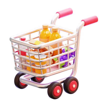 SHOPPING CART  3D Icon