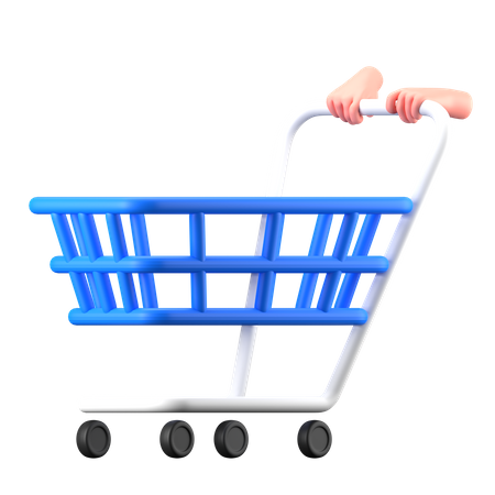 Shopping Cart  3D Icon