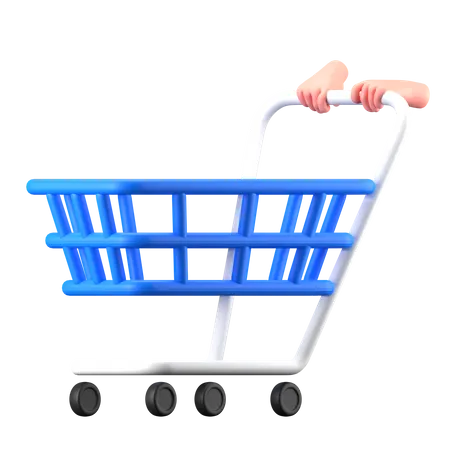 Shopping Cart  3D Icon