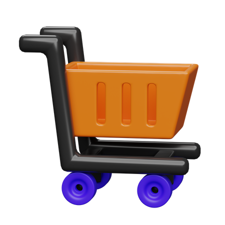 Shopping Cart  3D Icon