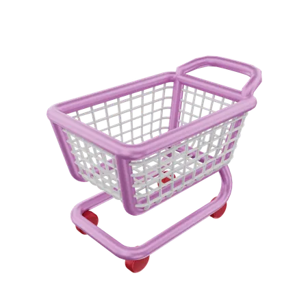 Shopping cart  3D Icon