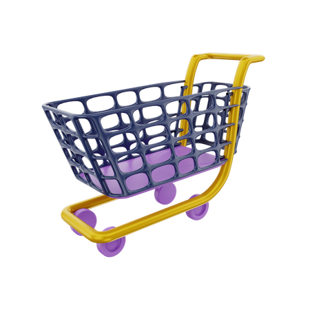 Shopping Cart  3D Icon