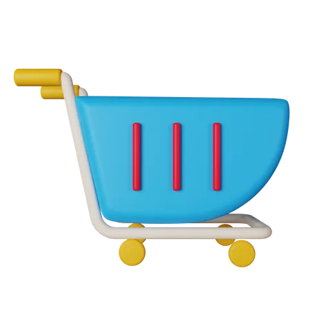 Shopping Cart  3D Icon