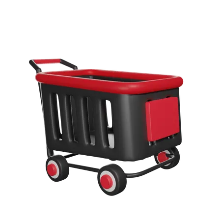 Shopping Cart  3D Icon