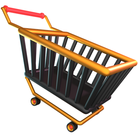 Shopping Cart  3D Icon