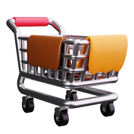 Shopping Cart  3D Icon